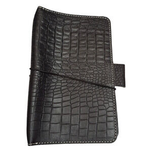 Planner Perfect Isabella Out and About Leather Traveler's Notebook Wide